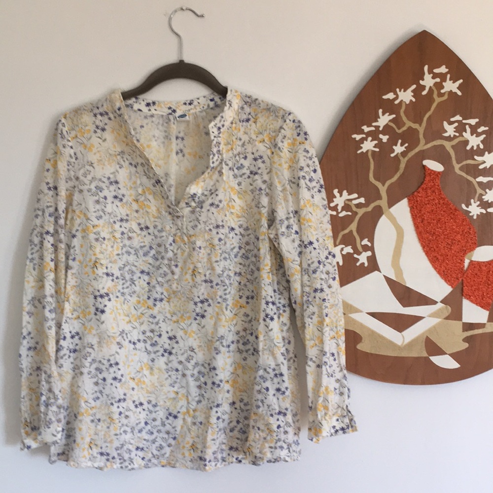 BOGO! Old Navy Cotton/Linen Shirt